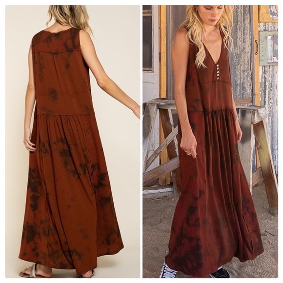 POL Roadtrip Tie Dye Maxi - Picture 3 of 12